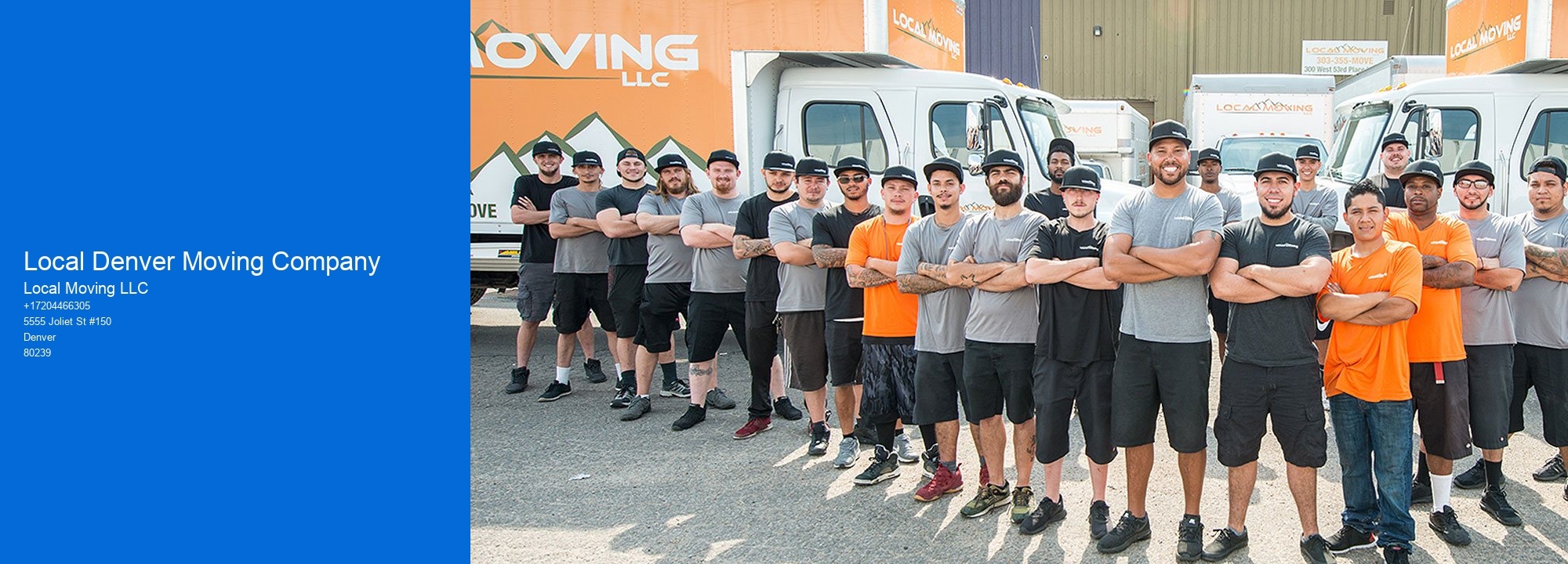 Local Denver Moving Company